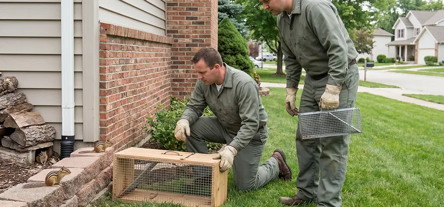 Remove Chipmunks From Yard in Tualatin