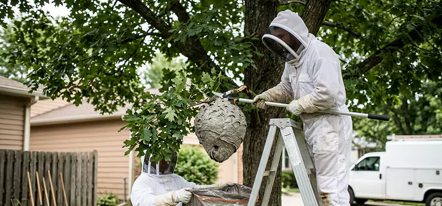 Wasp Nest in Tree Removal Tualatin